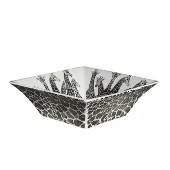 Салатник квадратный 15,5 х 15,5 см Taitu Wild Spirit Giraffe