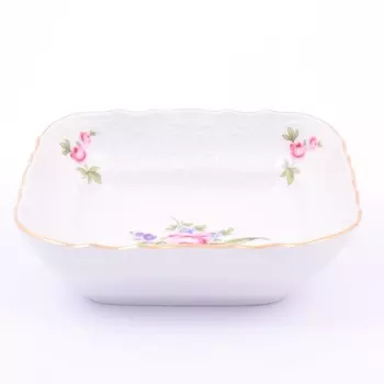 Салатник квадратный 16 см Bernadotte Полевой цветок