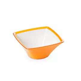 Салатник квадратный 13,5 см Omada Square жёлтый