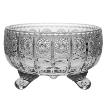 Салатник на ножке хрустальный Crystal Bohemia 500PK 12,5 см