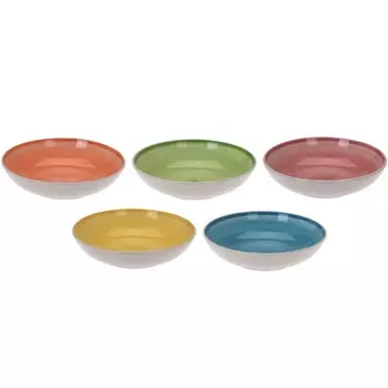 Салатник "Палитра" 21x5 см в ассортименте