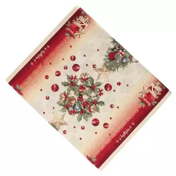 Салфетка 44 х 100 см Le Gobelin Новогодняя красавица