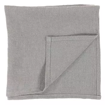 Салфетка под приборы из умягченного льна с декоративной обработкой Tkano Essential 45 х 45 см