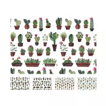 Салфетка сервировочная 43 x 28 см Excellent Houseware Кактусы в ассортименте