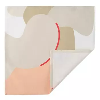 Салфетка сервировочная 45 x 45 см Tkano Freak fruit из хлопка с авторским принтом бежевый