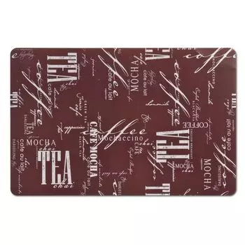 Салфетка сервировочная Zeller Чай и кофе коричневый