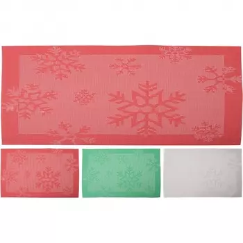 Салфетка сервировочная 44 x 30 см Excellent Houseware Снежинка