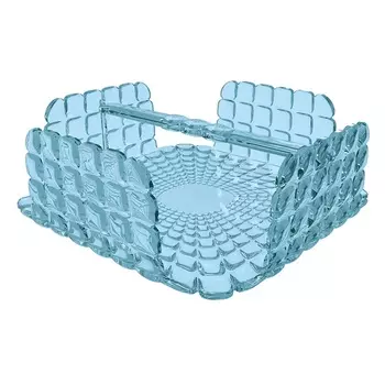 Салфетница квадратная Guzzini Tiffany голубой