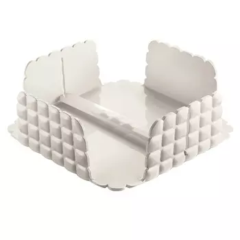Салфетница квадратная Guzzini Tiffany молочно-белый