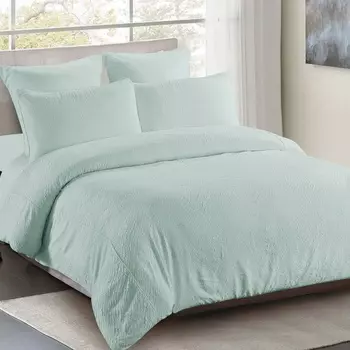 Комплект постельного белья евро Sofi de Marko Саманта жатка мятный