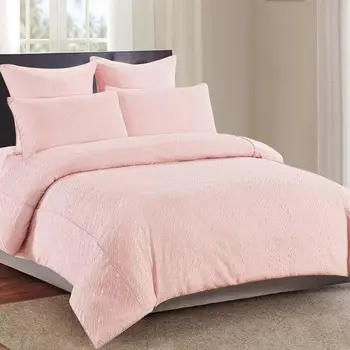 Комплект постельного белья евро Sofi de Marko Саманта жатка персиковый