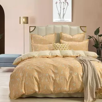 Комплект постельного белья семейный Sofi de Marko Сангрия сатин