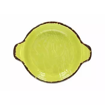 Сервировочное блюдо Tognana Vulcania 17,5 см зелёный