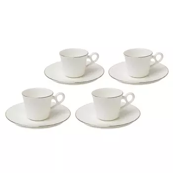 Сервиз кофейный на 4 персоны Magia Gusto Magia Gold 8 предметов