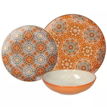 Сервиз столовый 18 предметов Tognana Curcuma