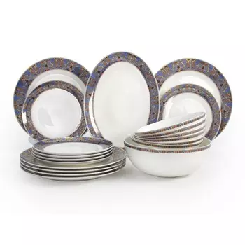 Сервиз столовый 6 персон Акку Тамерлан 20 предметов