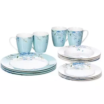 Сервиз столовый на 4 персоны Magia Gusto Teal Fairytale 16 предметов