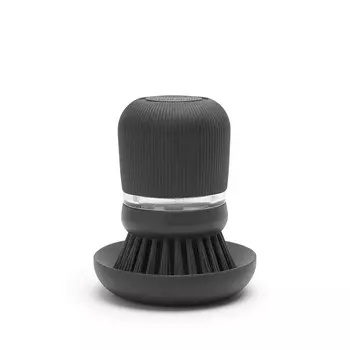 Щётка с дозатором моющего средства Brabantia Sink Side тёмно-серый