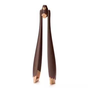 Щипцы салатные Big Foot коричневые