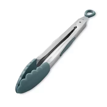 Щипцы сталь и силикон 30 см Mastrad серые