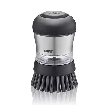 Щётка для мытья посуды с дозатором Gefu Swift