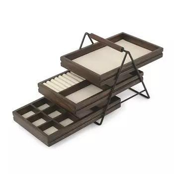 Шкатулка для украшений Umbra TERRACE орех