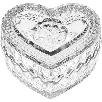 Шкатулка хрустальная 6,5 см Crystal Bohemia Сердце