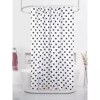 Штора для ванной комнаты 180 х 180 см Dasch мажор