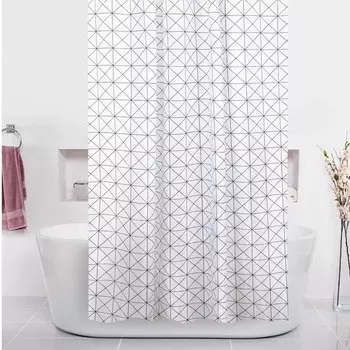 Штора для ванной комнаты 180 x 200 см Dasch Даймонд