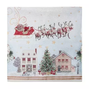 Скатерть 100 х 100 см Le Gobelin Зимний Стокгольм