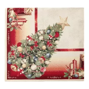 Скатерть 140 х 260 см Le Gobelin Новогодняя красавица