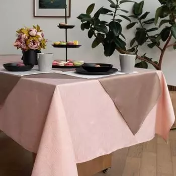 Скатерть 150 х 220 см Sofi de Marko Джинни пепельная роза