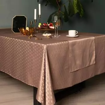 Скатерть 150 х 220 см Sofi de Marko Катрин кофе