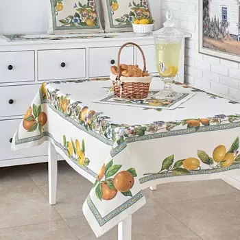 Скатерть гобеленовая 138 х 172 см Le Gobelin Фруктовый сад