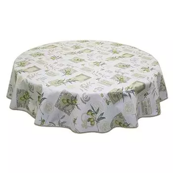 Скатерть круглая 160 см Mori Loneta Савона