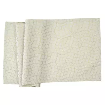 Скатерть круглая 170 х 170 см Sander Pearls экрю