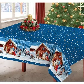 Скатерть "Рождество" 140x180 см