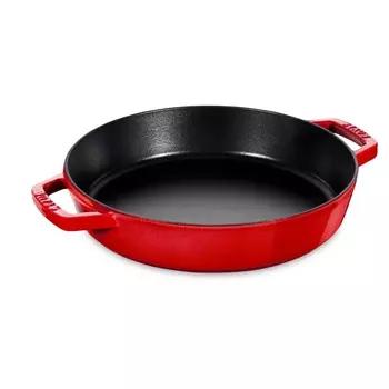 Сковорода чугунная с ручками 26 см Staub вишнёвый