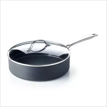 Сковорода с крышкой глубокая 24 см Brabantia Chrome