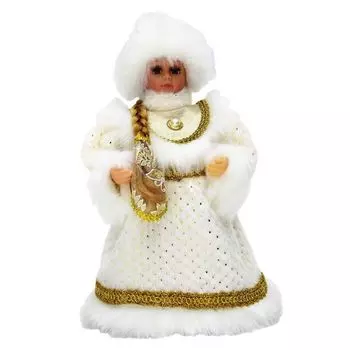 Снегурочка 30 см Triumph Nord золото