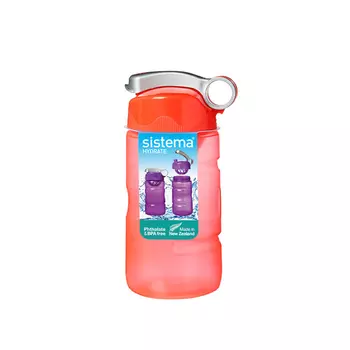 Спортивная питьевая бутылка 560 мл Sistema красный