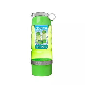 Спортивная питьевая бутылка 615 мл Sistema зелёный