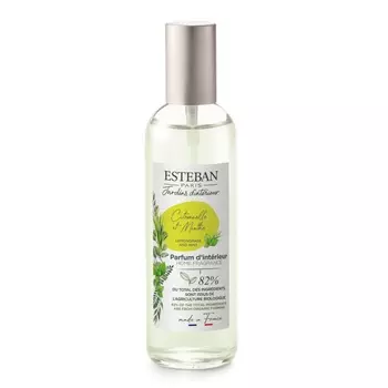 Спрей-духи интерьерные 100 мл Esteban Nature Лемонграсс и мята