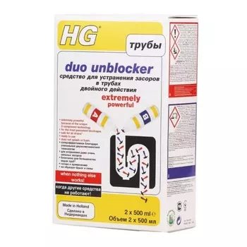 Средство для устранения засоров 1 л HG