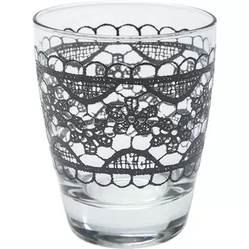 Стакан Kare Design Lace black