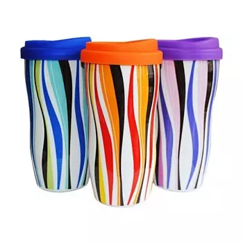 Стакан-термос 350 мл Ceramic Mode в ассортименте