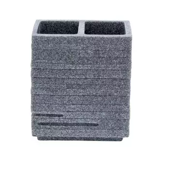 Стаканчик для зубной щётки Ridder Brick серый