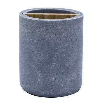 Стаканчик для зубной щётки серый Ridder Cement