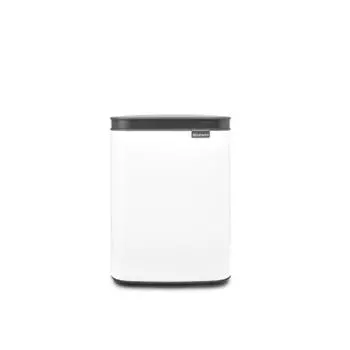 Стальной бак для мусора 4 л Brabantia Bo белый