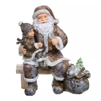 Статуэтка 16,5 см Royal Collection Санта-Клаус с мальчиком